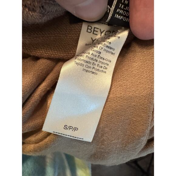 Beyond Yoga Brown/tan High Waisted Joggers Women's Sz Small - Picture 6 of 15